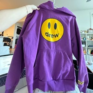 Drew house purple hoodie